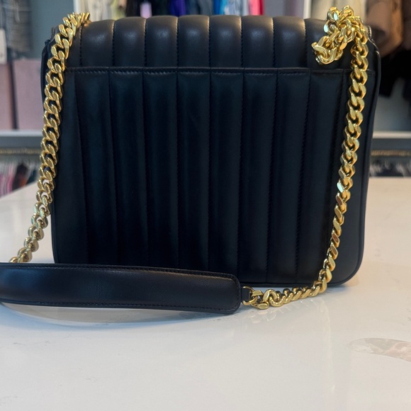 Yves Saint Laurent Black Quilted Crossbody Bag - Picture 5 of 6
